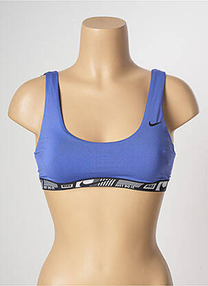 Haut de maillot de bain violet NIKE femme