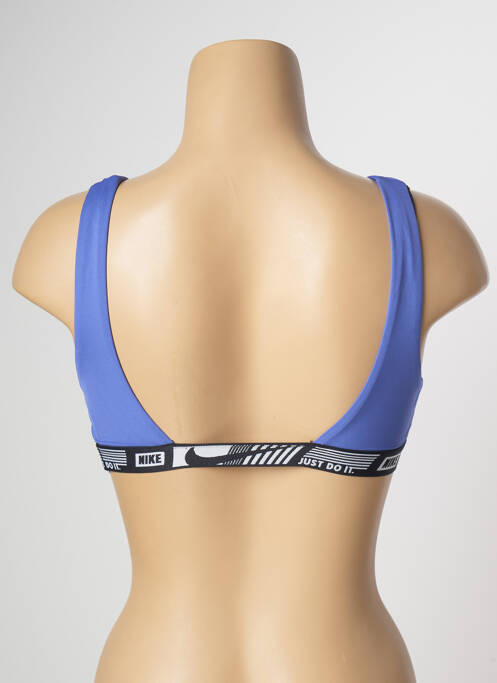 Haut de maillot de bain jaune NIKE femme