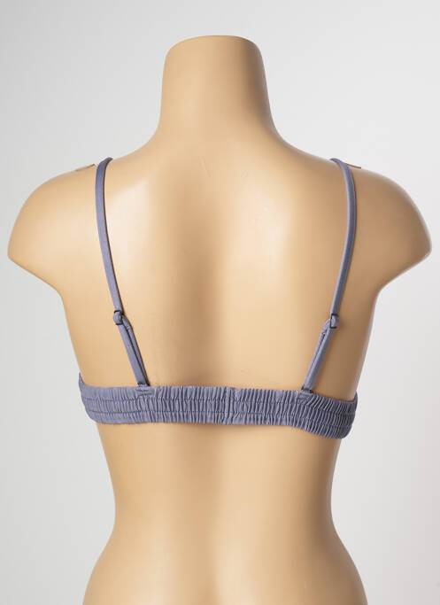Maillot de bain 2 pièces bleu CALVIN KLEIN pour femme
