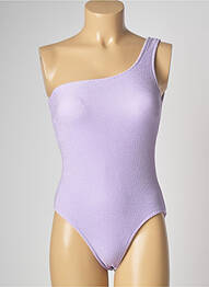 Maillot de bain 1 pièce violet PIECES femme