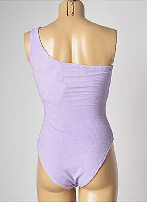 Maillot de bain 1 pièce violet PIECES femme