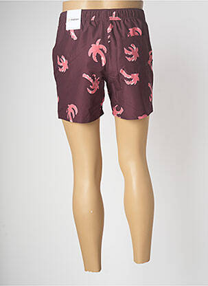 Short de bain violet FARAH homme