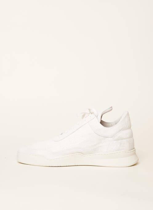 Baskets blanc FILLING PIECES pour homme