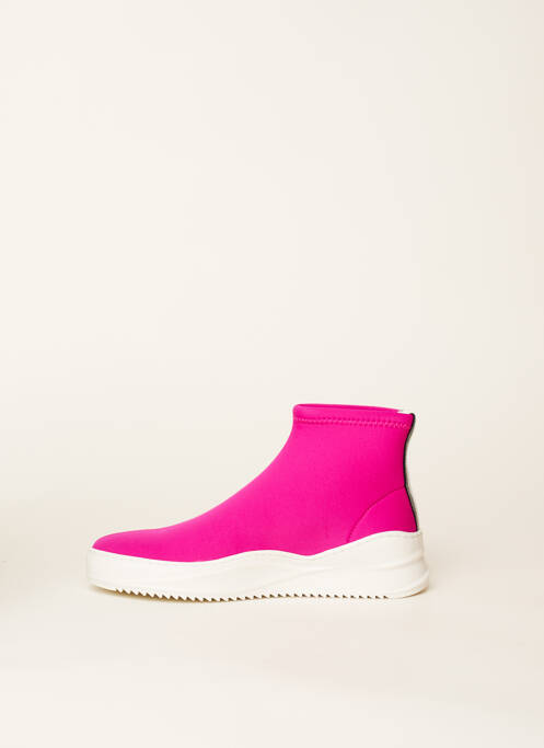 Baskets rose BRONX pour femme