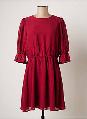 Robe mi-longue rouge NA-KD pour femme