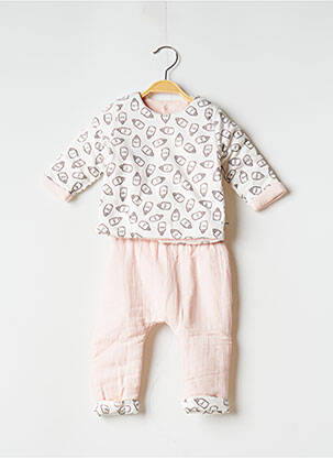 Ensemble haut/bas rouge ABSORBA enfant