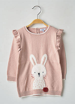 Robe pull rose ABSORBA fille
