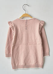 Robe pull rose ABSORBA pour fille seconde vue