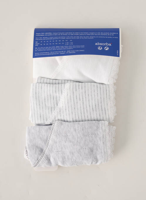 Culotte gris ABSORBA pour fille