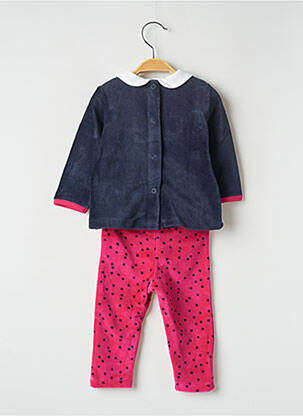 Ensemble haut/bas rouge ABSORBA fille