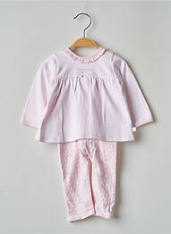 Combishort rose ABSORBA fille