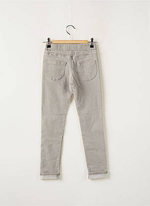 Jeans coupe slim gris ABSORBA fille