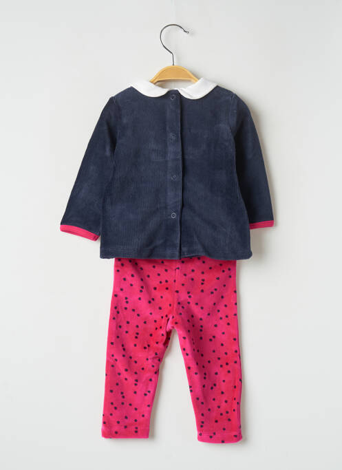 Ensemble haut/bas rouge ABSORBA pour fille