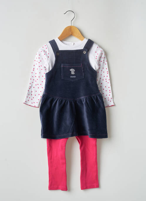 Ensemble haut/bas rouge ABSORBA pour fille