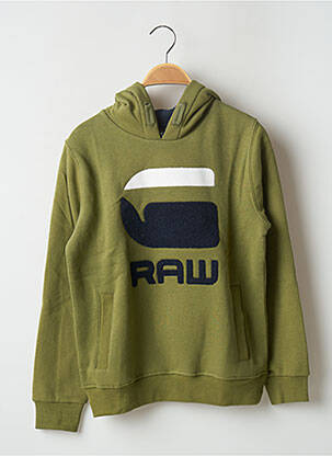 Sweat-shirt kaki G STAR garçon