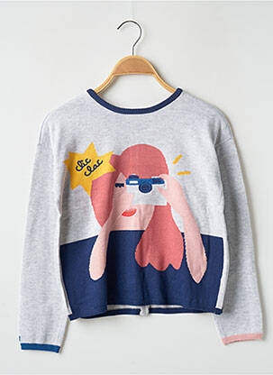 Pull gris CATIMINI fille