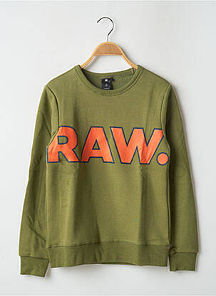 Sweat-shirt kaki G STAR garçon