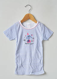 T-shirt bleu ABSORBA fille
