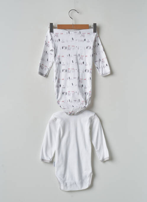 Body lingerie blanc ABSORBA pour garçon