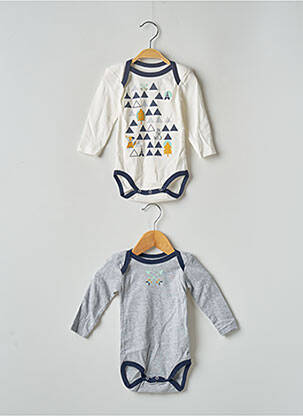 Body lingerie bleu U TOUT PETITS enfant