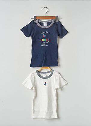 T-shirt bleu marine ABSORBA pour garçon