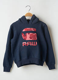 Sweat-shirt bleu marine G STAR fille