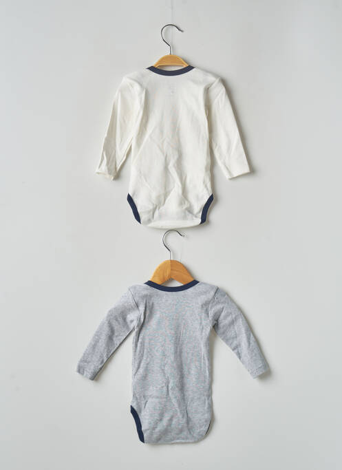 Body lingerie bleu U TOUT PETITS pour enfant