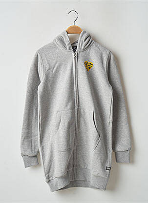 Sweat-shirt à capuche gris G STAR fille