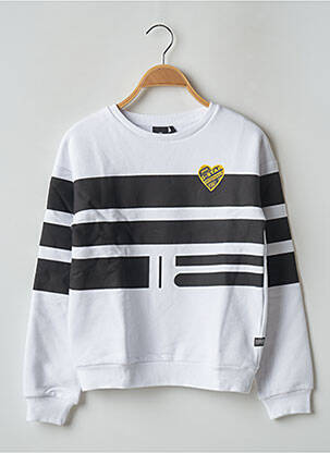 Sweat-shirt blanc G STAR fille