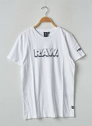 T-shirt blanc G STAR garçon