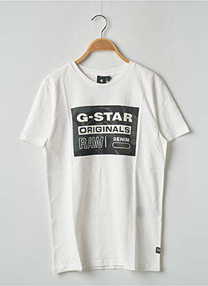 T-shirt ecru G STAR garçon