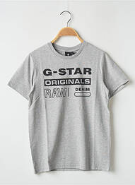 T-shirt gris G STAR garcon