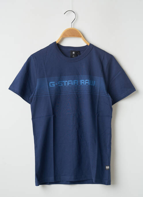 T-shirt bleu G STAR pour garçon