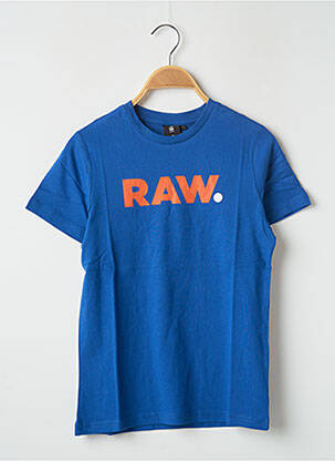 T-shirt bleu G STAR garçon