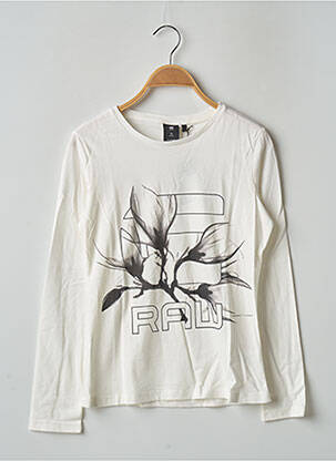 T-shirt gris G STAR fille