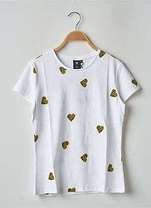 T-shirt blanc G STAR pour fille
