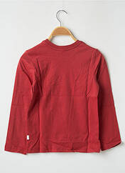 T-shirt rouge G STAR pour garçon seconde vue