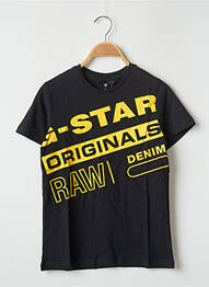 T-shirt noir G STAR garcon