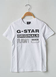 T-shirt blanc G STAR garcon