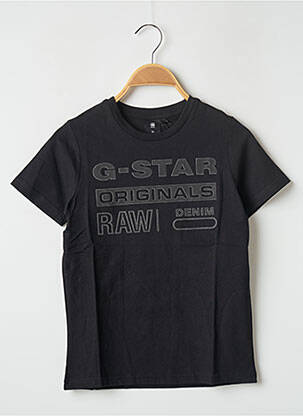 T-shirt noir G STAR garçon