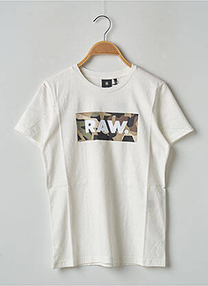 T-shirt gris G STAR pour garçon