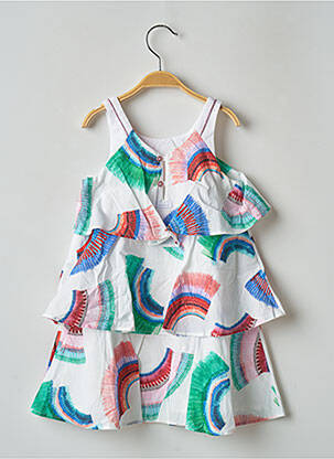 Robe de plage blanc CATIMINI fille