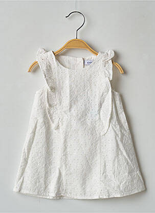 Robe de plage blanc ABSORBA fille