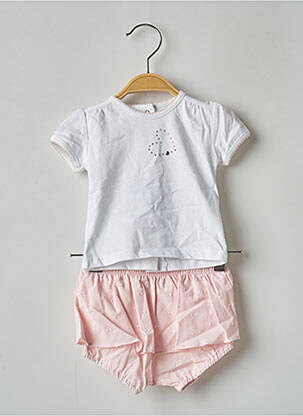 Ensemble haut/bas rose ABSORBA enfant