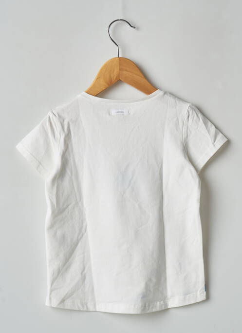 T-shirt ecru CATIMINI pour fille