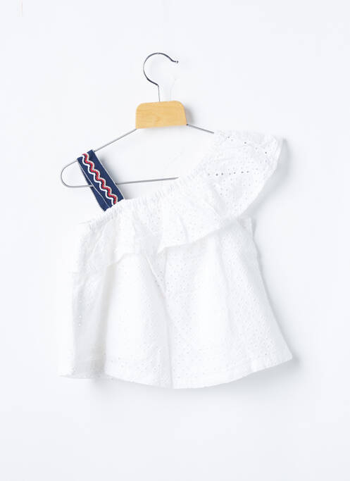 T-shirt ecru CATIMINI fille