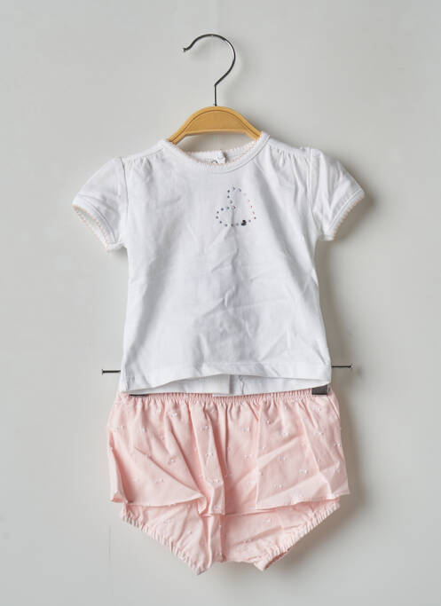 Ensemble haut/bas rose ABSORBA pour enfant