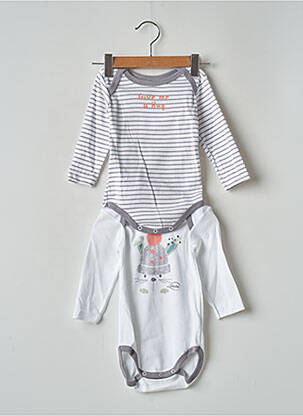 Body lingerie gris U TOUT PETITS garçon