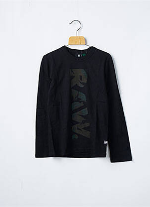 T-shirt noir G STAR garçon