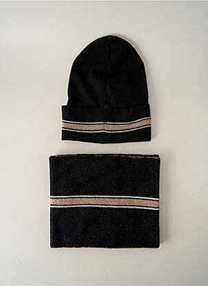 Bonnet noir BECKARO fille